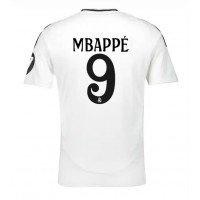 Dres Real Madrid Kylian Mbappe #9 Domáci 2024-25 Krátky Rukáv
